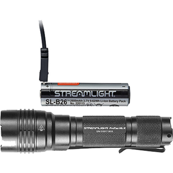 ProTac HL-X Flashlight with USB Rechargeable Battery